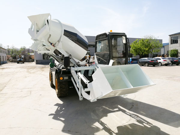 self loading concrete mixer truck