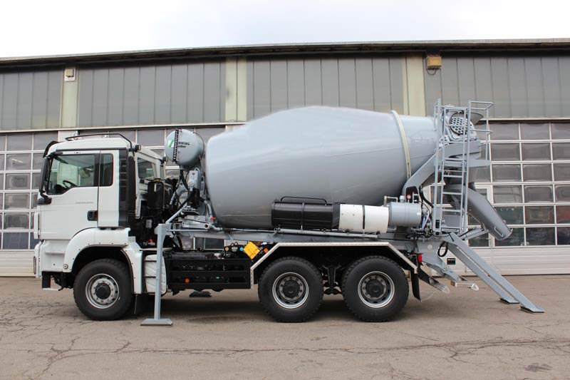 Aimix transit concrete mixer