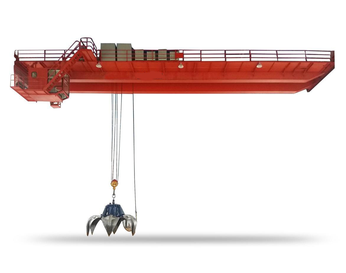 30 ton overhead crane with grab