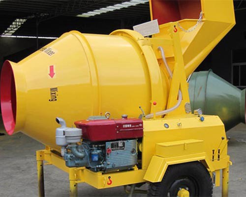 diesel concrete mixer