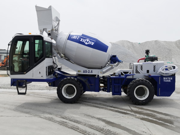 AIMIX self loading concrete mixer