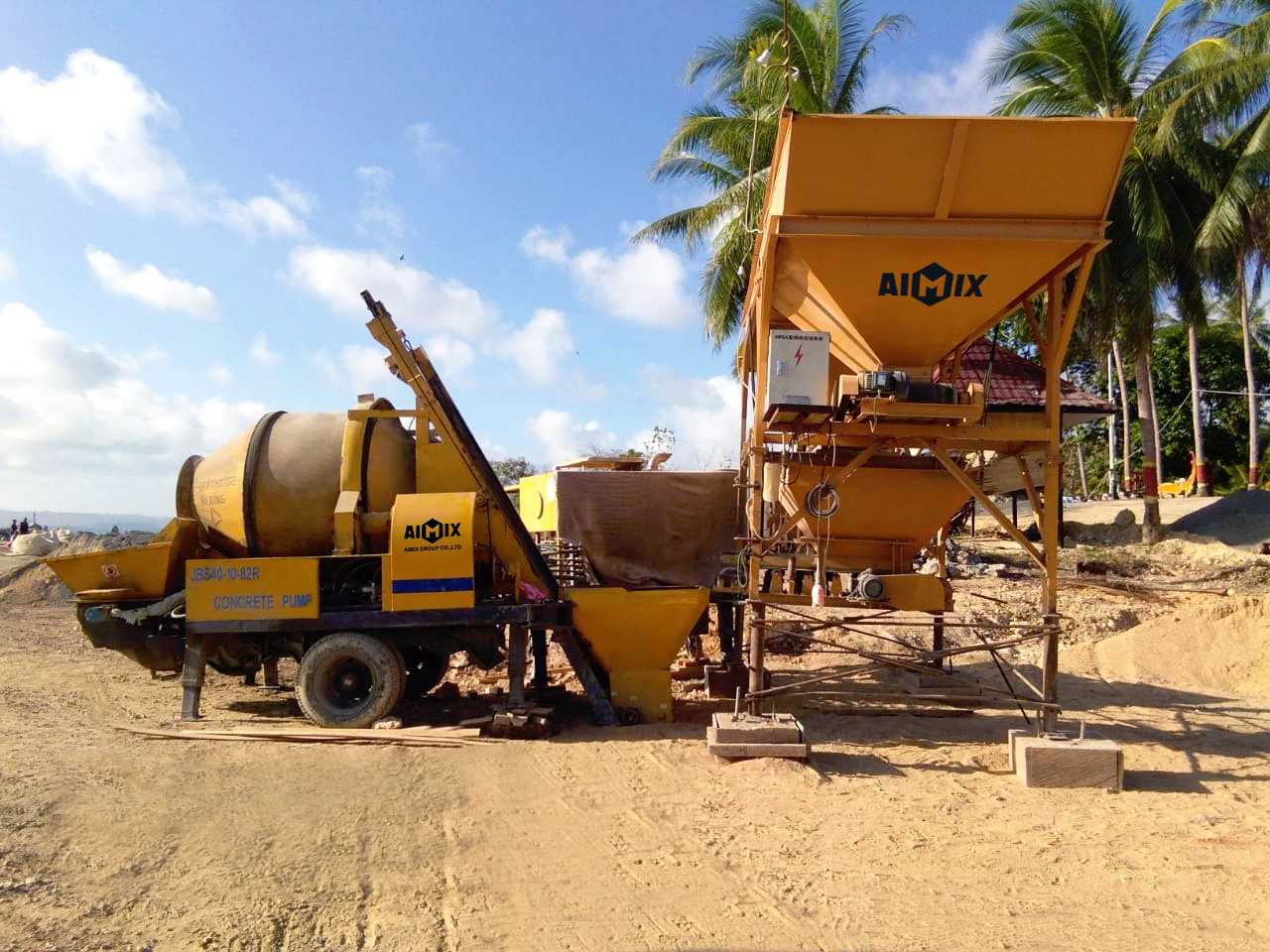 AIMIX Concrete Mixer Pump