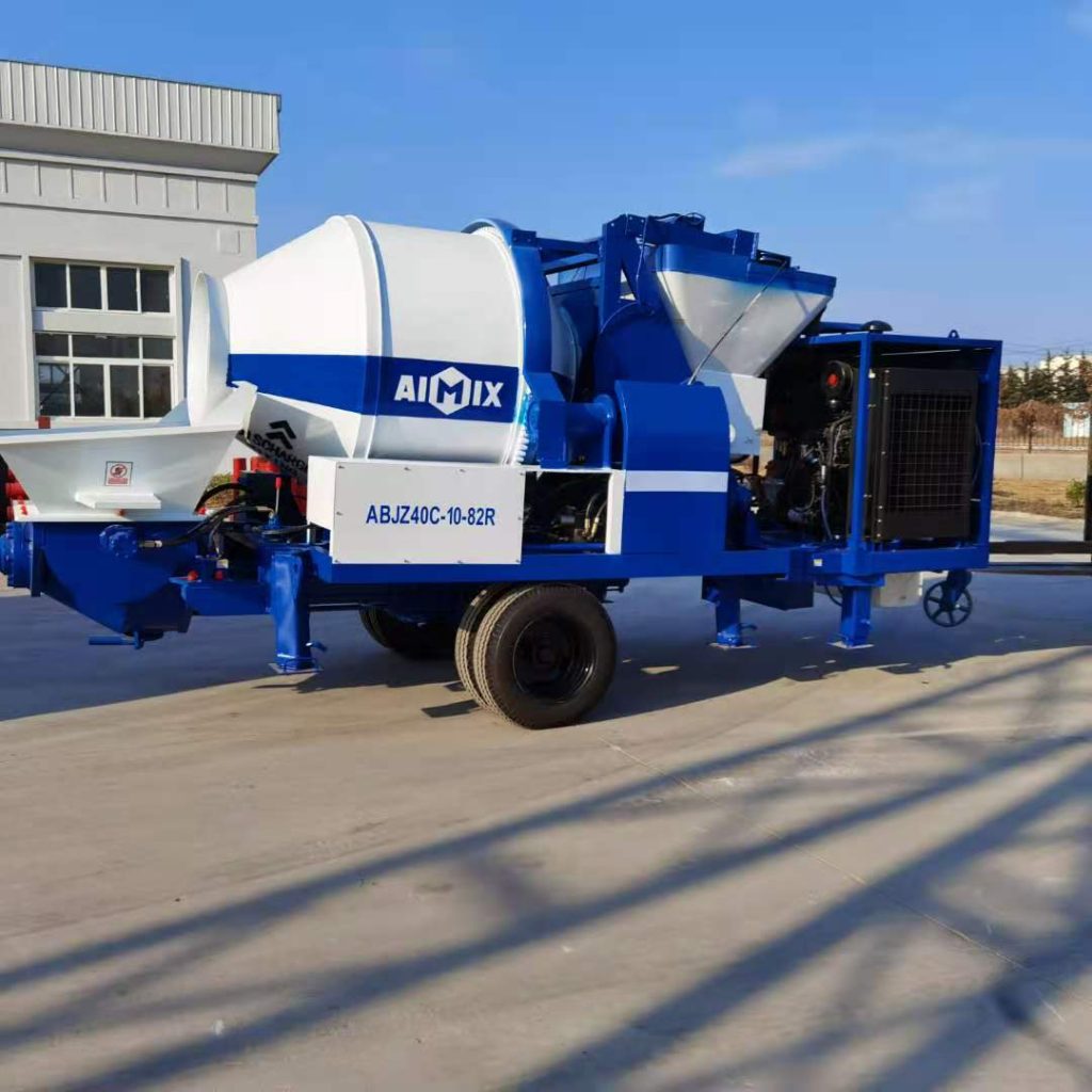 concrete mixer pump