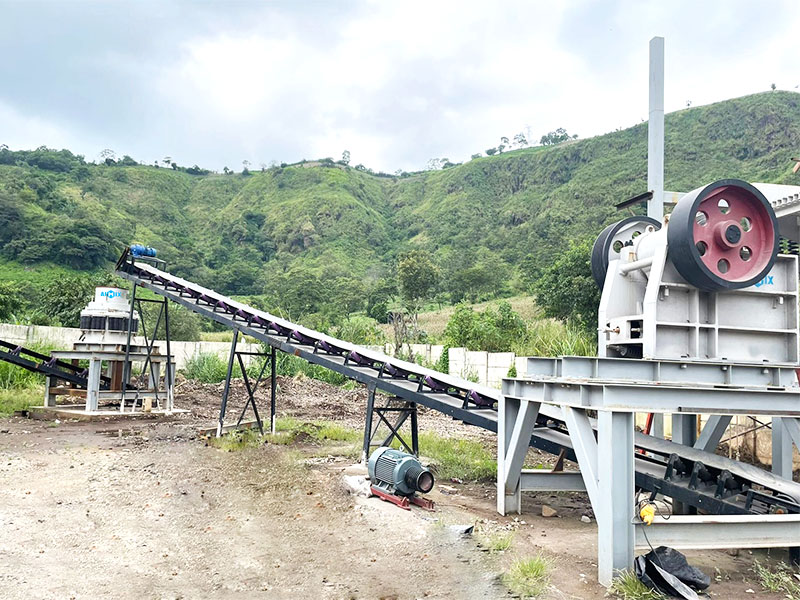 jaw crusher in a 60tph crusher plant