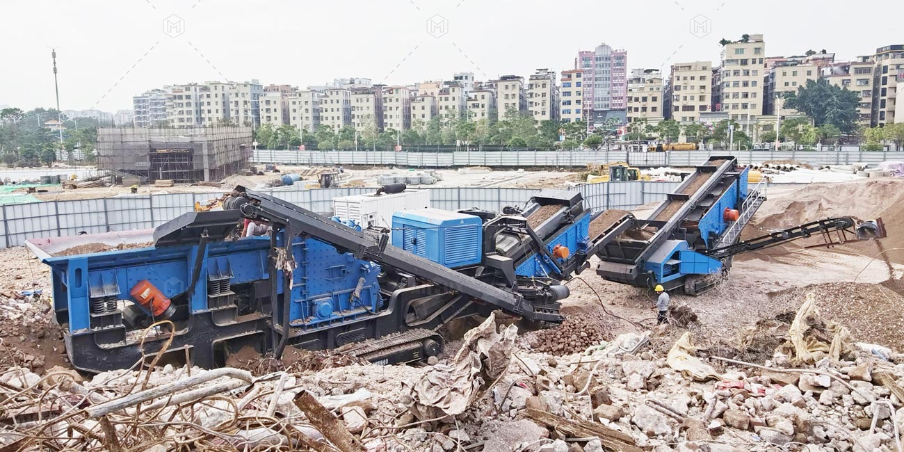 concrete crusher machine