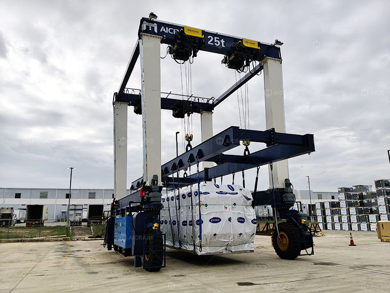 rubber tyred gantry crane specifications