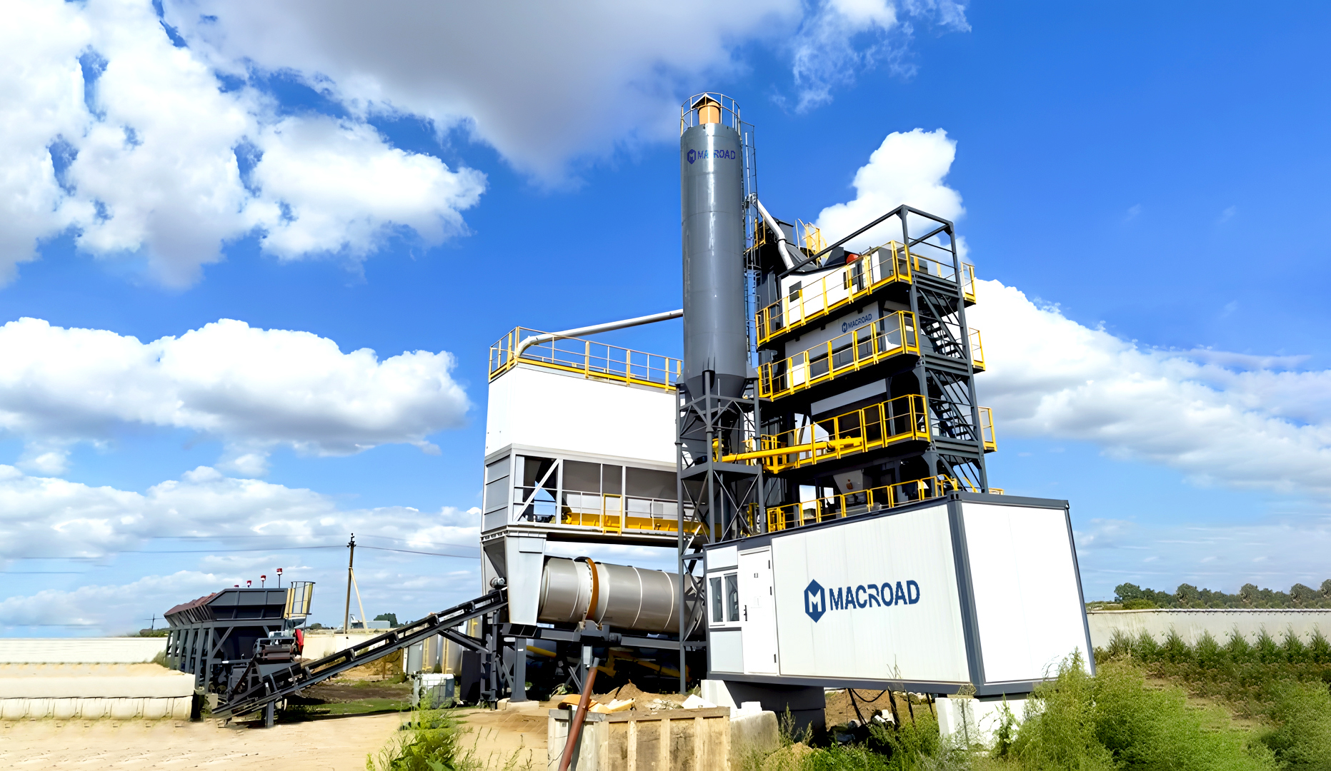 асфальтобетонный завод китай